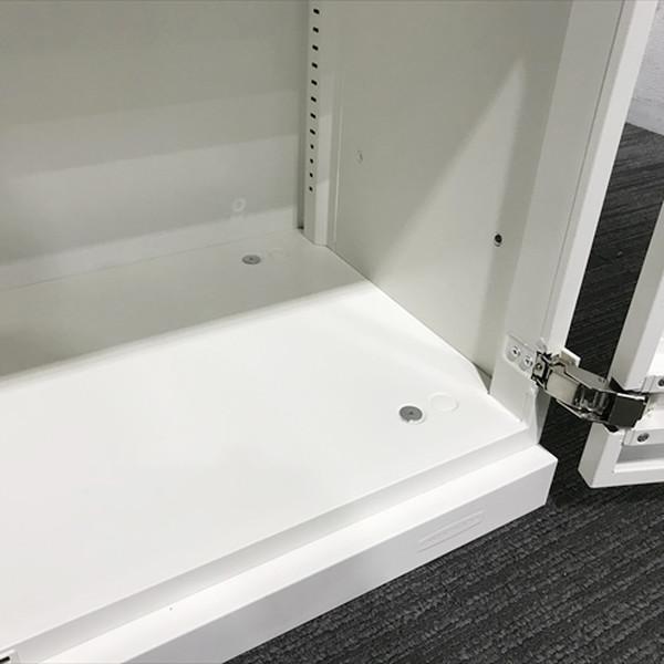 オカムラ 両開き書庫 レクトライン ホワイト 中古 CR-863553B オカムラ 両開き書庫 レクトライン ホワイト 中古 CR-863553B