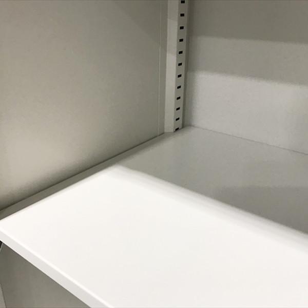 書庫 スチール 両開き書庫 オカムラ レクトライン ライスモーク 中古 CR-869475B_2