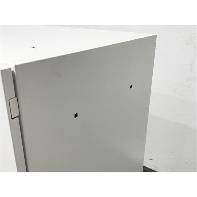 両開き書庫 エディア シングルベース型 スチールキャビネット コクヨ ホワイト 中古 CR-874192Bの画像
