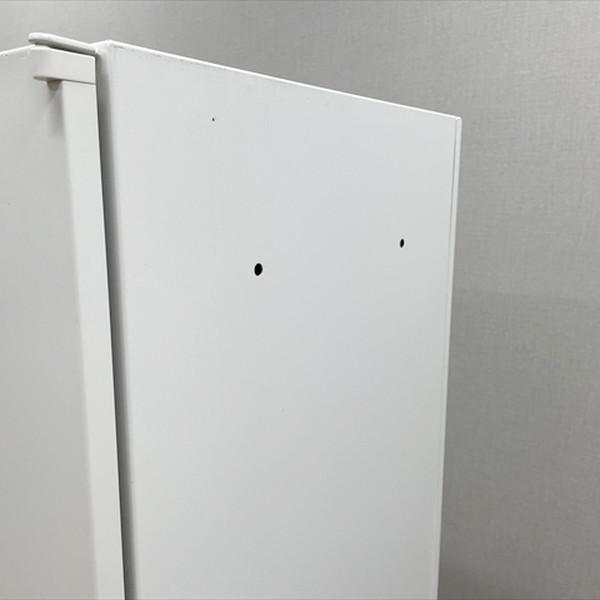 ウチダ 内田洋行 両開き書庫 ロング HS スチールキャビネット ホワイト 