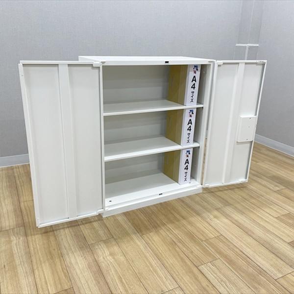 オカムラ（okamura） 両開き書庫 レクトライン W900 H1100 スチール
