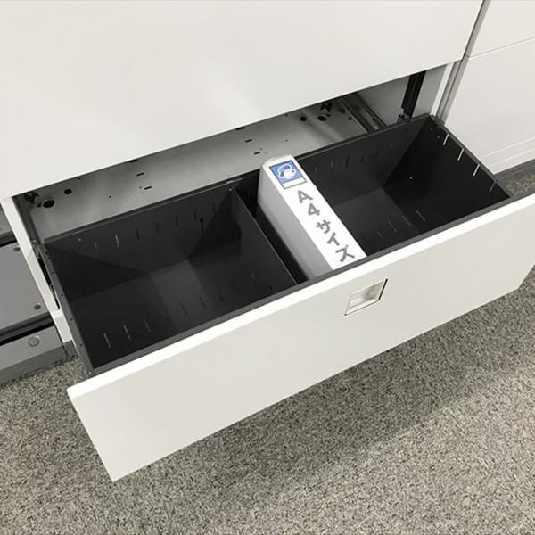 オカムラ（okamura） スライドキャビネット 2列5連 レクトライン