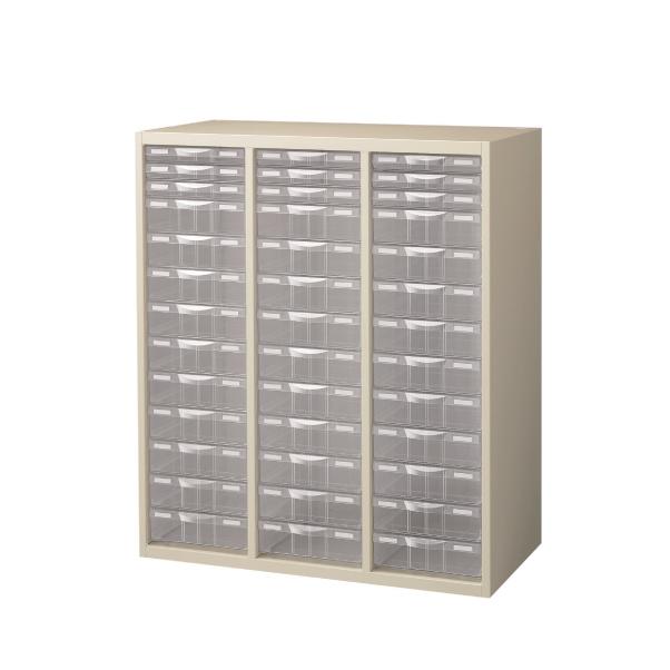 トレーキャビネット プラスチックキャビネ 書類棚 システムトレーキャビネ 書庫 RG45-N10C39生興 クオール QUWALL ct-041424nの画像