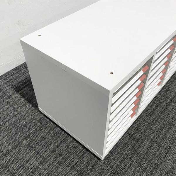 トレイキャビネット 木製ユニットキャビネット 浅型 A4対応 アスプルンド 中古 CT-874297S_5