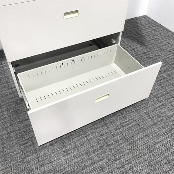 KOKUYO コクヨ 書庫 3段ラテラルキャビネ 両開き書庫 上下セット KOKUYO コクヨ 書庫 3段ラテラルキャビネ 両開き書庫 上下セット