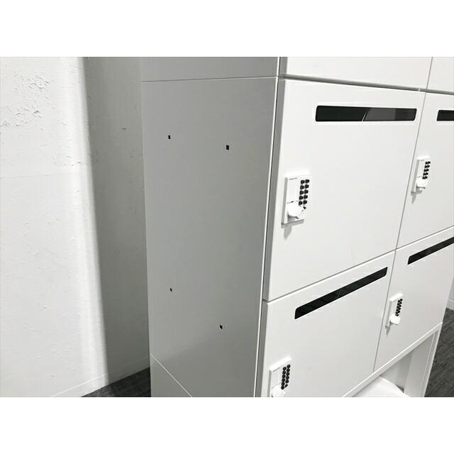 KOKUYO（コクヨ） パーソナルロッカー 8人用 ダイヤル錠 オープン書庫
