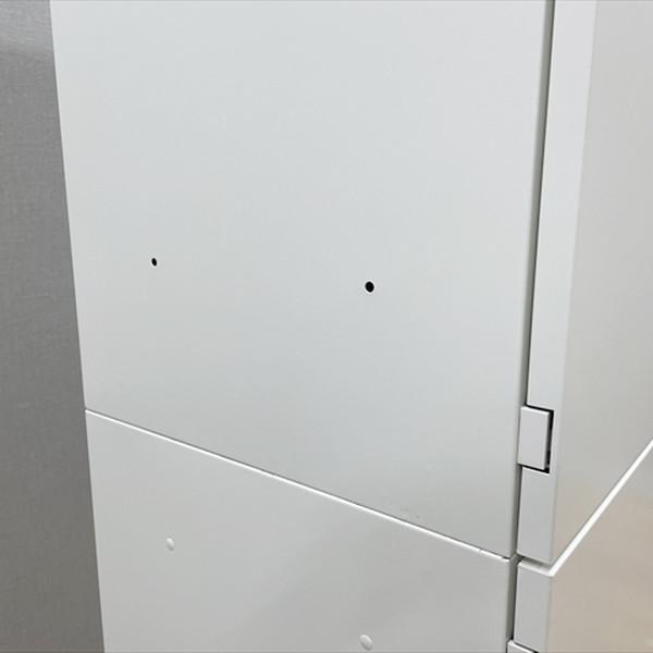 オカムラ（okamura） 両開き書庫 上下セット 連結型 レクトライン 鍵