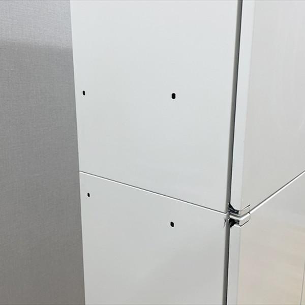 PLUS（プラス） 両開き書庫 上下連結セット リンクス LX-5 スチール 