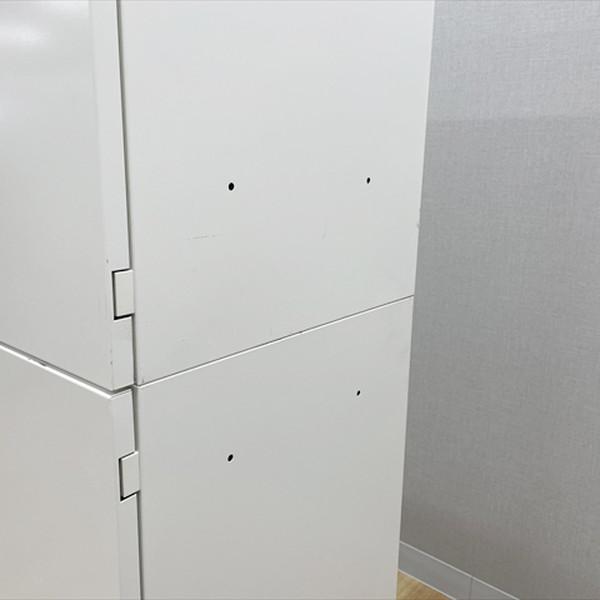 オカムラ（okamura） 両開き書庫 上下セット レクトライン スチール