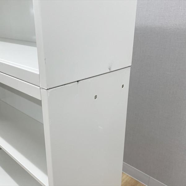 PLUS（プラス） オープン書庫 スチールキャビネット 上下セット L6 