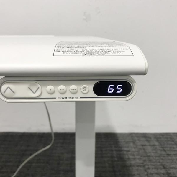 オカムラ（okamura） スイフト 電動昇降デスク W1150×D685 ホワイト