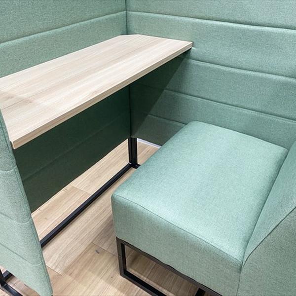 ASPLUND（アスプルンド） 個別ブースデスク 集中ブース ソファ付き