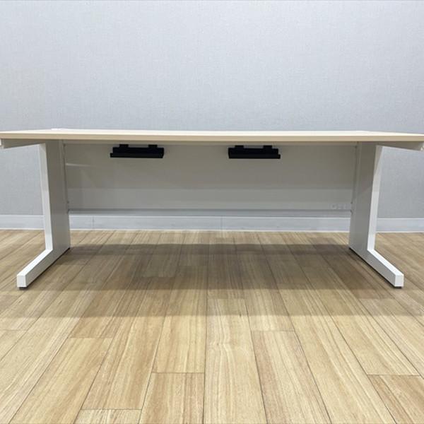 平デスク スカエナ Kタイプ 引出し無 オフィスデスク W1800 D800 ウチダ 内田洋行 プレーン 中古 DH-881463B_2