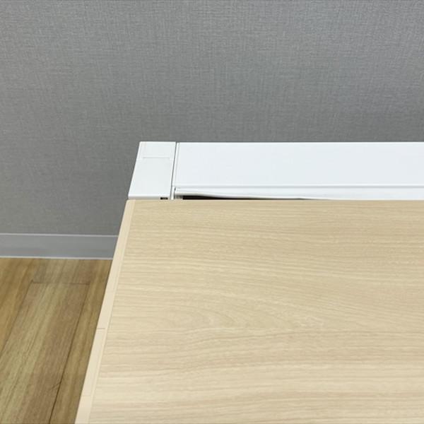 平デスク スカエナ Kタイプ 引出し無 オフィスデスク W1800 D800 ウチダ 内田洋行 プレーン 中古 DH-881463B_4