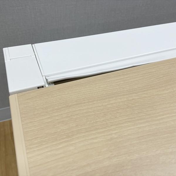 平デスク スカエナ Kタイプ 引出し無 オフィスデスク W1800 D800 ウチダ 内田洋行 プレーン 中古 DH-881463B_8