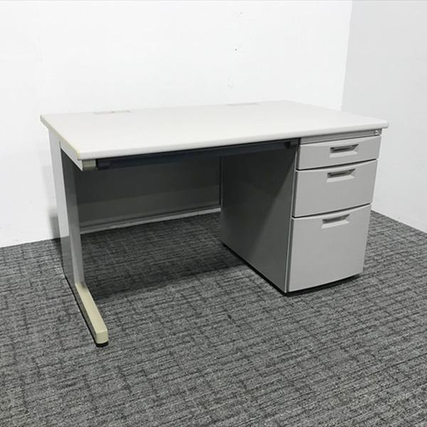 イトーキ（ITOKI） 片袖デスク オフィスデスク CZ グレー 中古 DK 