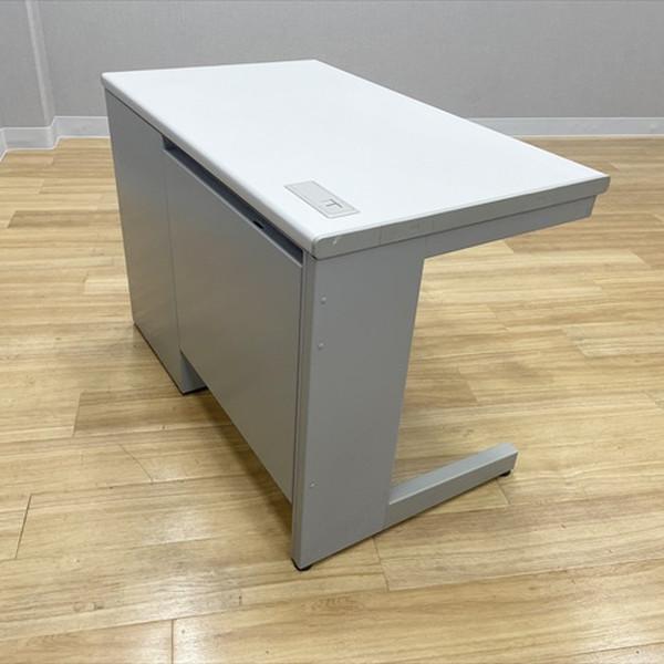 【値下げ！】ウチダ 事務用片袖机（W1000×D700×H700）鍵無し オフィスデスク オフィス机 中古品 ウチダ 内田洋行 FEED 片袖机 W1000×D600×H700mm ペールグレイ 省