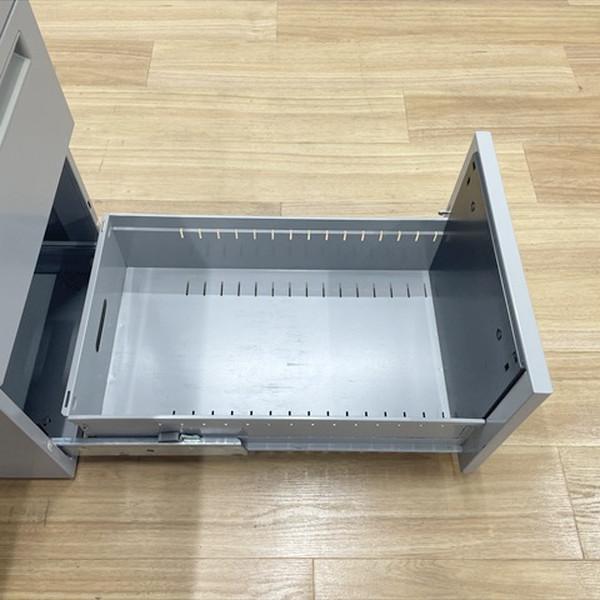 ウチダ 内田洋行 FEED 片袖机 W1000×D600×H700mm ペールグレイ 省