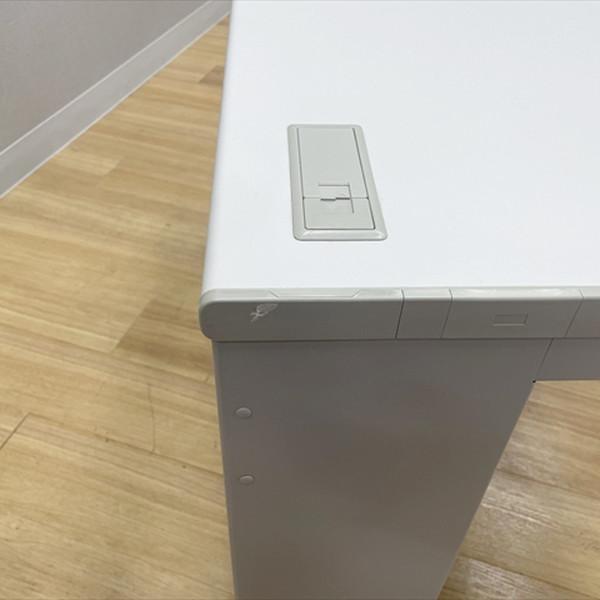 ウチダ 内田洋行 FEED 片袖机 W1000×D600×H700mm ペールグレイ 省 