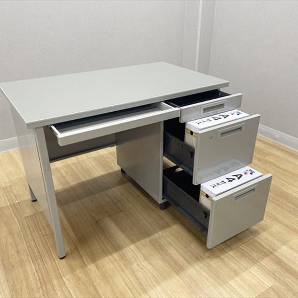 KOKUYO 事務机 KOKUYO（コクヨ） 片袖デスク 3段袖 SR型 事務机 旧JIS規格 幅1060