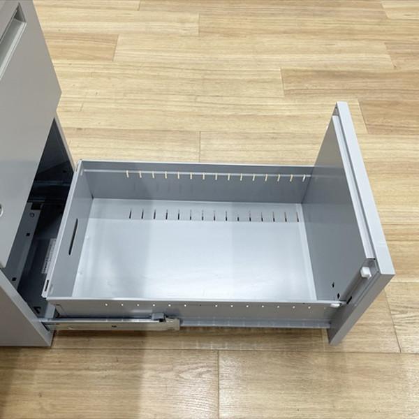ウチダ 【中古】内田洋行（ウチダ） FEED-N 片袖机 3段袖 W1000×D600