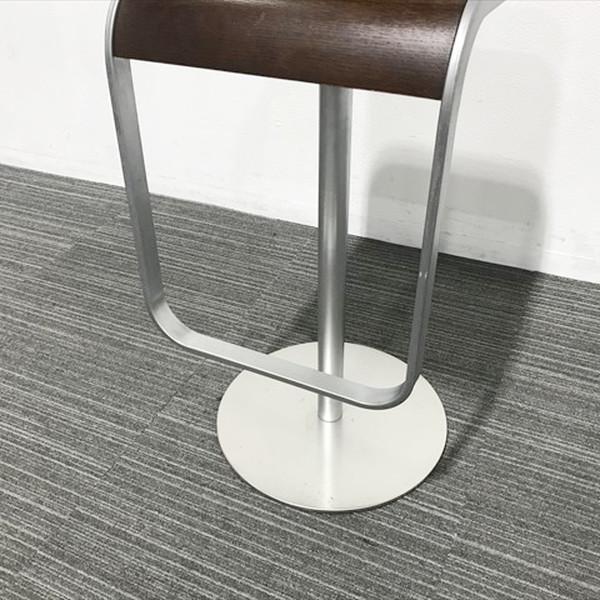 ハイチェア 昇降式 ADAL レム ハイスツール ウッドシート 中古 IH 