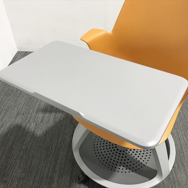 ミーティングチェア 肘付 steelcase スチールケース ノード メモ台 荷物棚 キャスター付き 中古 IM-859077B｜office-t｜06