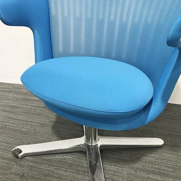 Steelcase ミーティングチェア 肘付 片面キャスター付 steelcase Steelcase ミーティングチェア 肘付 片面キャスター付 steelcase