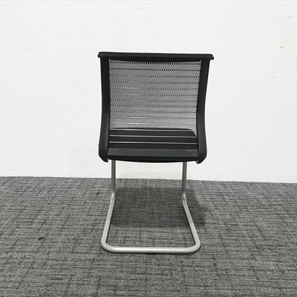 ミーティングチェア 肘無 シンク ビジター THK-43001 steelcase スチールケース 中古 IM-867819Bの画像