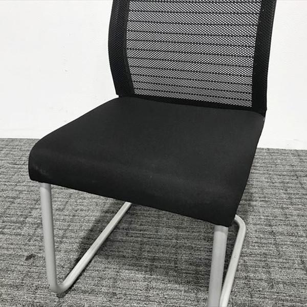ミーティングチェア 肘無 シンク ビジター THK-43001 steelcase スチールケース 中古 IM-867819Bの画像