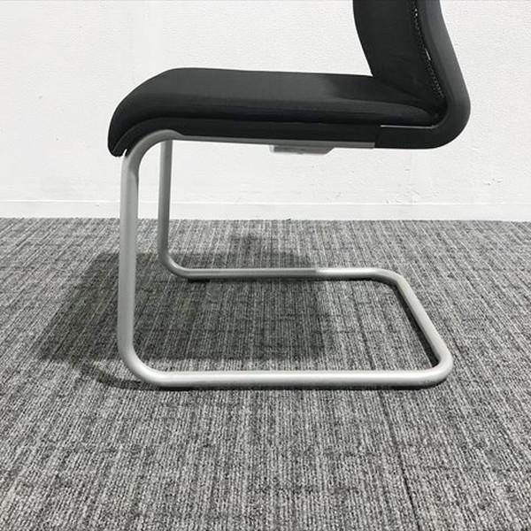 ミーティングチェア 肘無 シンク ビジター THK-43001 steelcase スチールケース 中古 IM-867819Bの画像