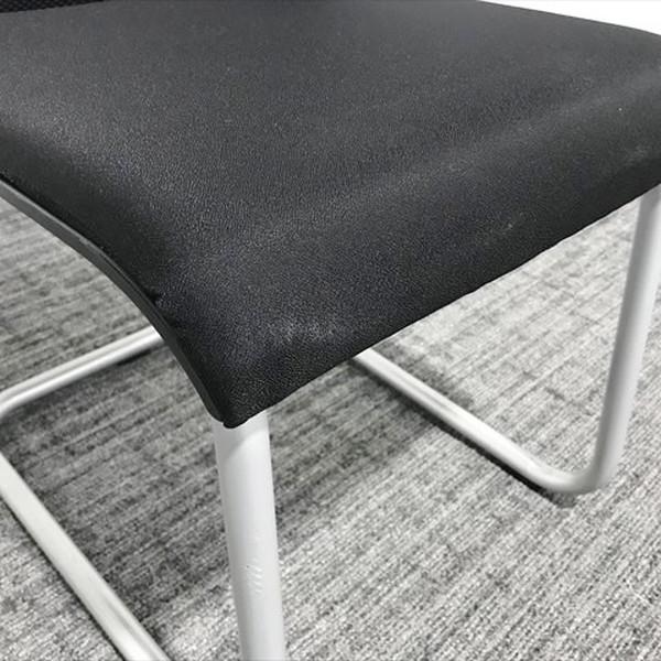 ミーティングチェア 肘無 シンク ビジター THK-43001 steelcase スチールケース 中古 IM-867819Bの画像