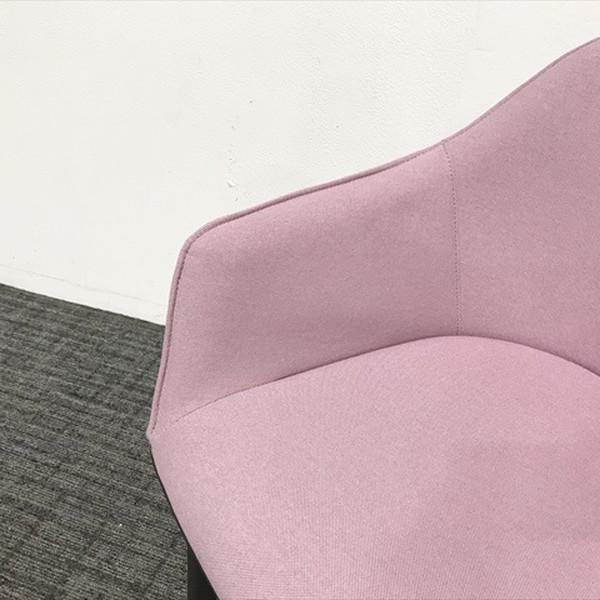 ミーティングチェア 肘付 ソフトシェルチェア Vitra ヴィトラ 中古 IM-869693Bの画像