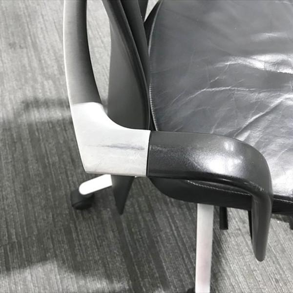 オフィスチェア フロー Fritz Hansen フリッツハンセン 肘付き 中古 IO-862264B｜office-t｜06