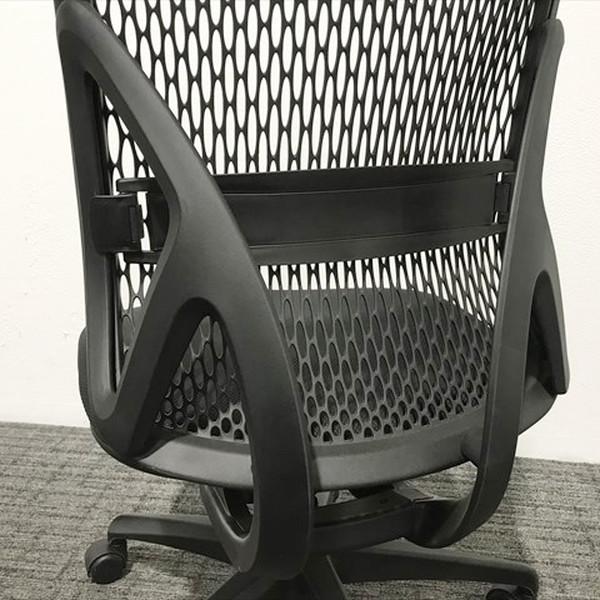 イエラチェア ハイバック 樹脂メッシュタイプ ランバーサポート付 