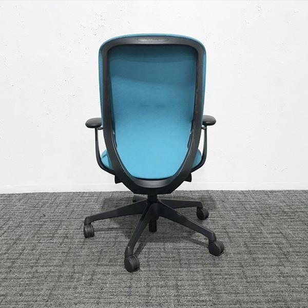 zp　オカムラ　シルフィーチェア　前傾機能　ハイバック　クッションタイプ 中古 中古】シルフィー オカムラ/okamura 肘付ハイバックチェア