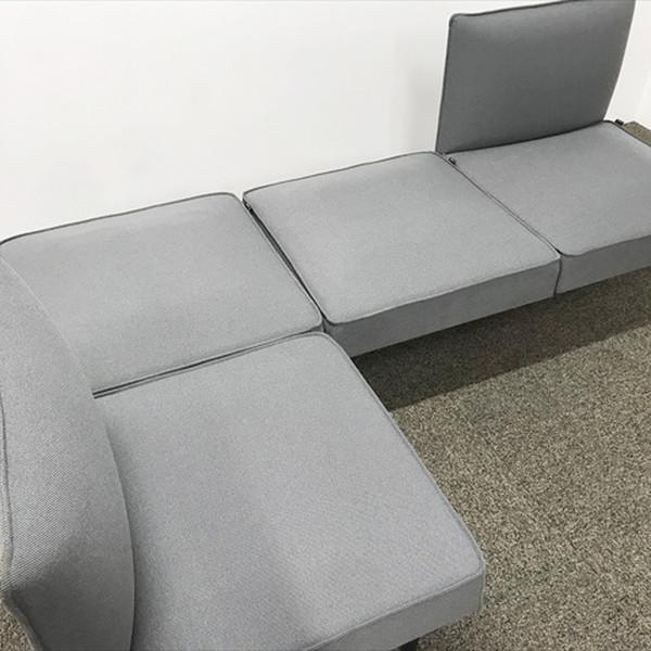 イトーキ（ITOKI） ロビーチェア 3人用 ピクセル W1800 グレー 中古 IR 