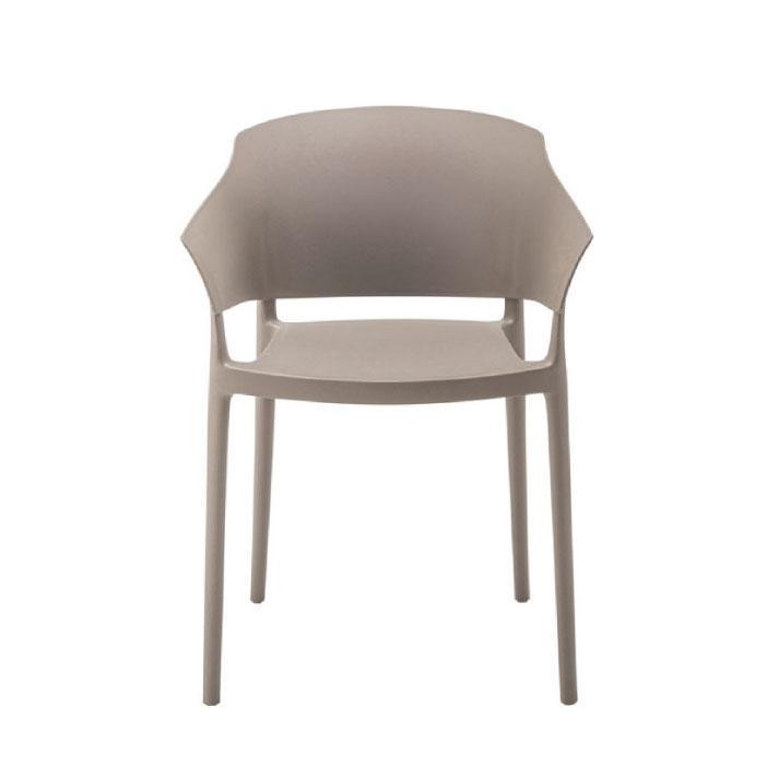 東谷 アームチェア ダイニングチェア グレー W56.5 D53 H78 SH46 完成