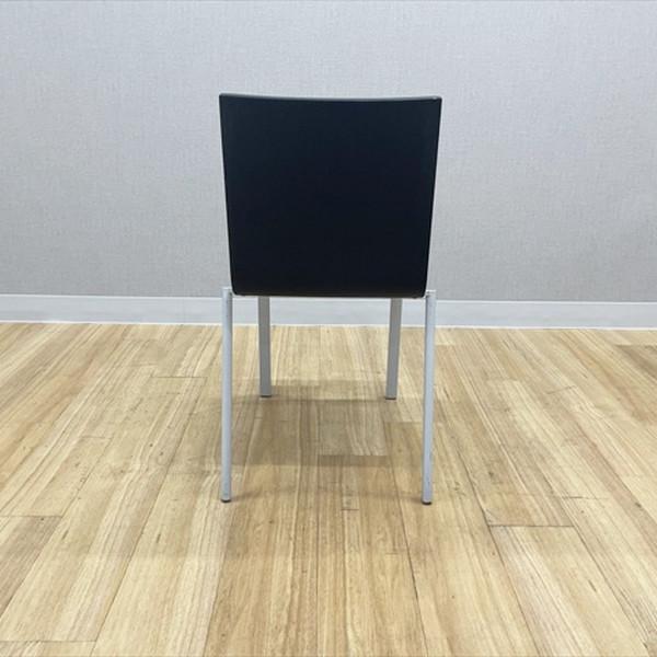 Vitra ヴィトラ 会議椅子 スタッキング 肘無 ゼロスリー ベーシックダーク 中古 □ IS-877558B_1