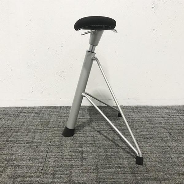 オカムラ（okamura） スツール 昇降式 ハイポジションスツール 中古 IT 