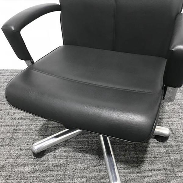 エグゼクティブチェア ローバック 内田洋行 ウチダ 中古 IX-869487B | ウチダ | 03