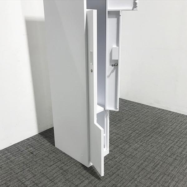 ロッカー 2人用 Ceha ホワイト 中古 LK-869948B : オフィス家具fit 