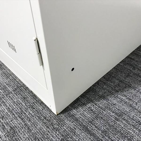 生興 2人用ロッカー SLK-2W ワイドタイプ 鍵付 ニューグレー 更衣ロッカー オフィスロッカー シリンダー錠 SEIKO 中古 LK-875655Cの画像