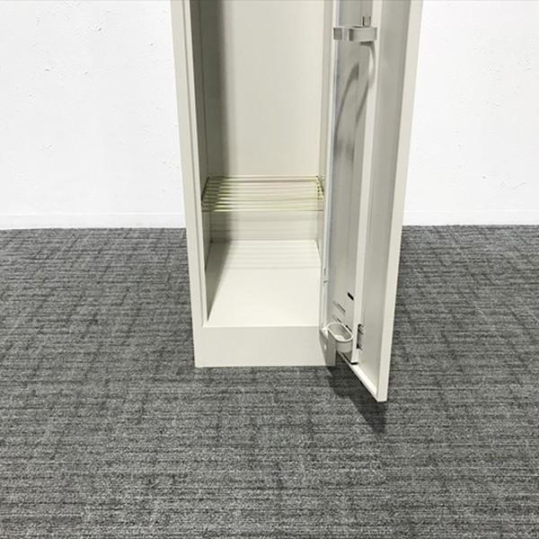 1人用ロッカー LK型 鍵付き コクヨ ナチュラルグレー 中古 LK-876353Bの画像