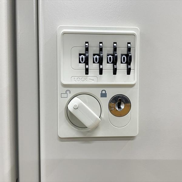 15人用ロッカー 3列5段 ダイヤル式 KL-15H53N コクヨ 中古 LK-879857B_6