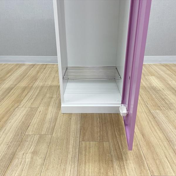 1人用ロッカー SLB型 カラー扉タイプ ダイヤル式 SLBP-1 生興  中古 LK-880111Bの画像