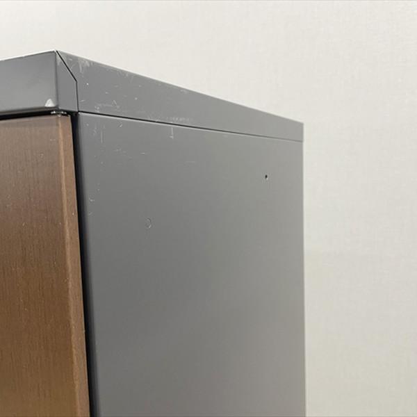 オカムラ ロッカー 1人用 KZ-II型 鍵付き 更衣ロッカー ブラウン 中古 LK-880705Bの画像