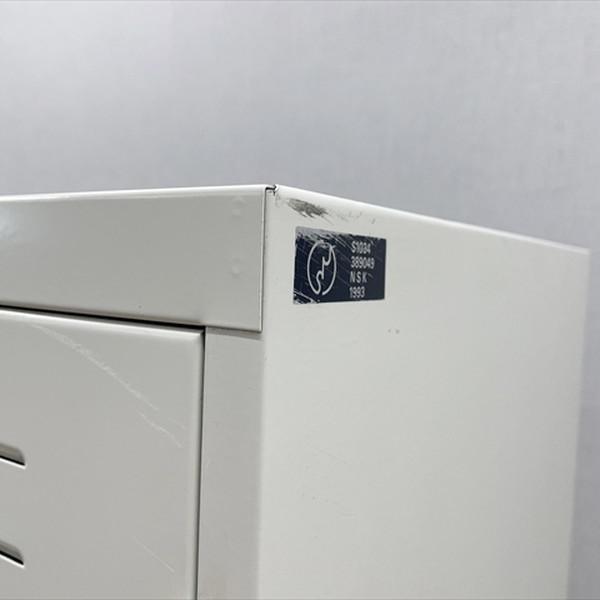 コクヨ ロッカー 1人用 鍵付き LK型 更衣ロッカー グレー 中古 LK-880784Bの画像