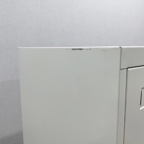 コクヨ ロッカー 1人用 鍵付き LK型 更衣ロッカー グレー 中古 LK-880784Bの画像