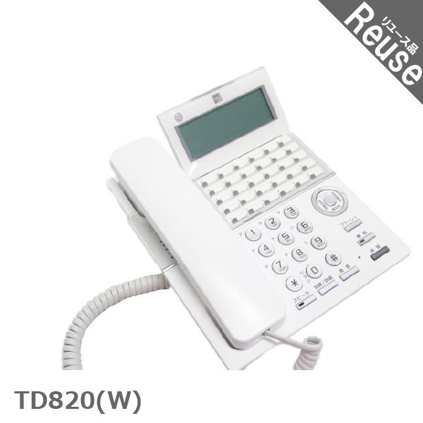 SAXA（サクサ） ビジネスフォン ビジネスホン SAXA製 TD820(W) 30